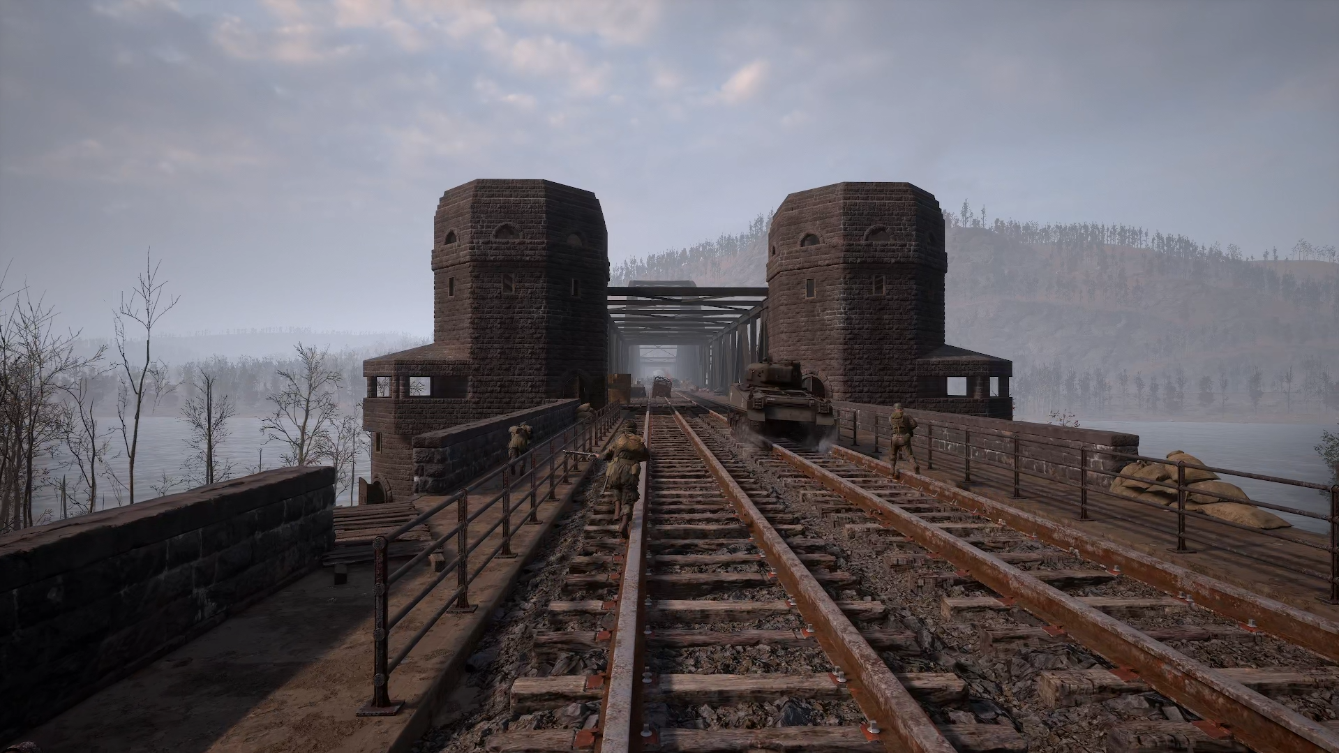 Remagen Bridge US Forces Push
