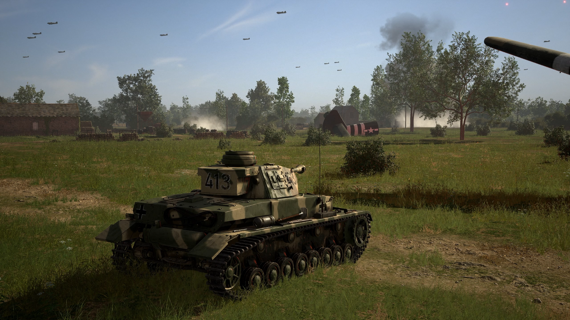 German tank rear