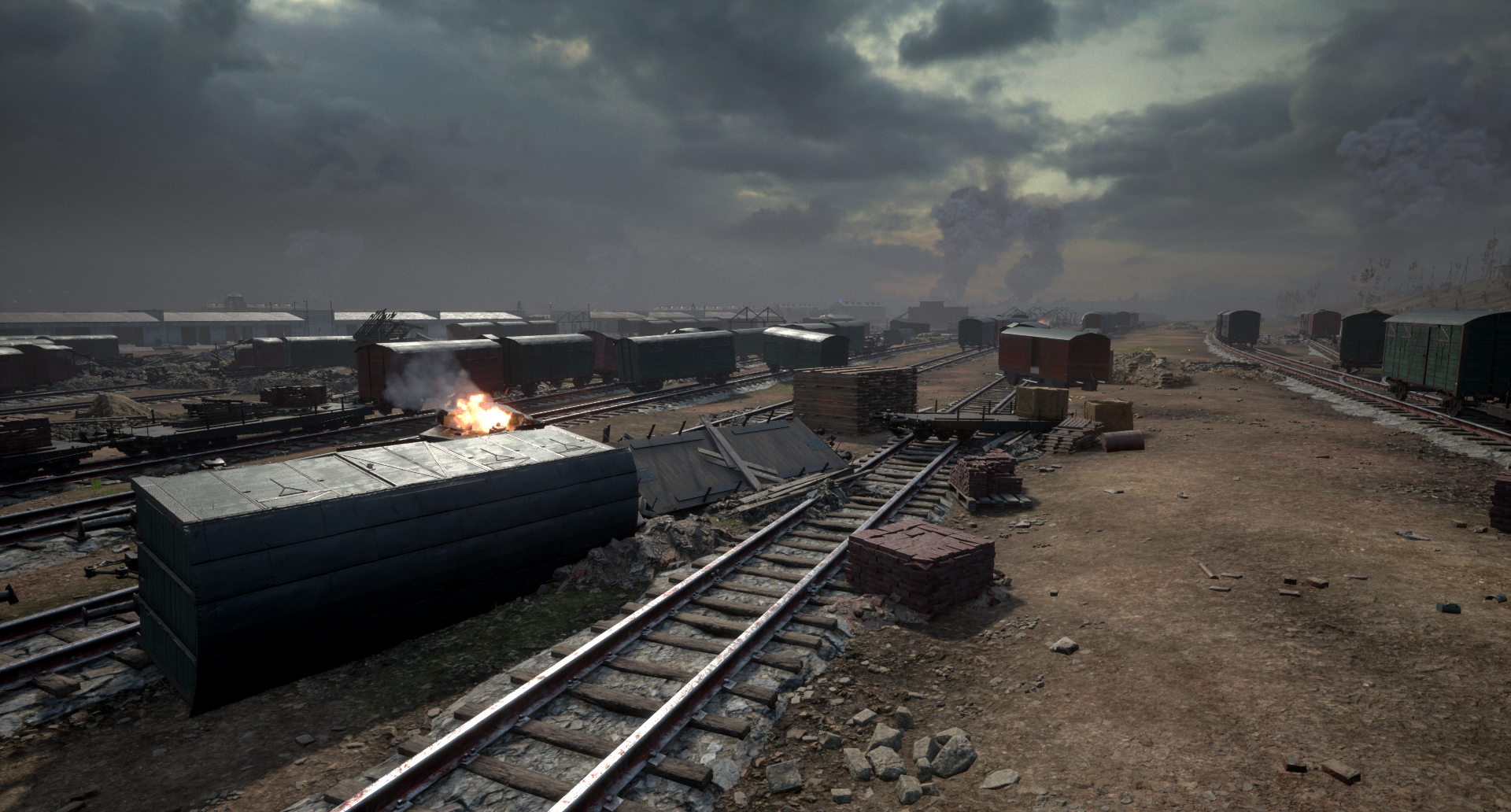 Carriage depot after 01